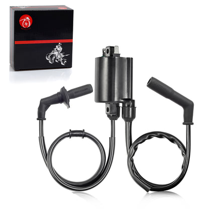 2X Ignition Coil & Spark Plug Cap for Honda Shadow Spirit 1100 (1996–2007)