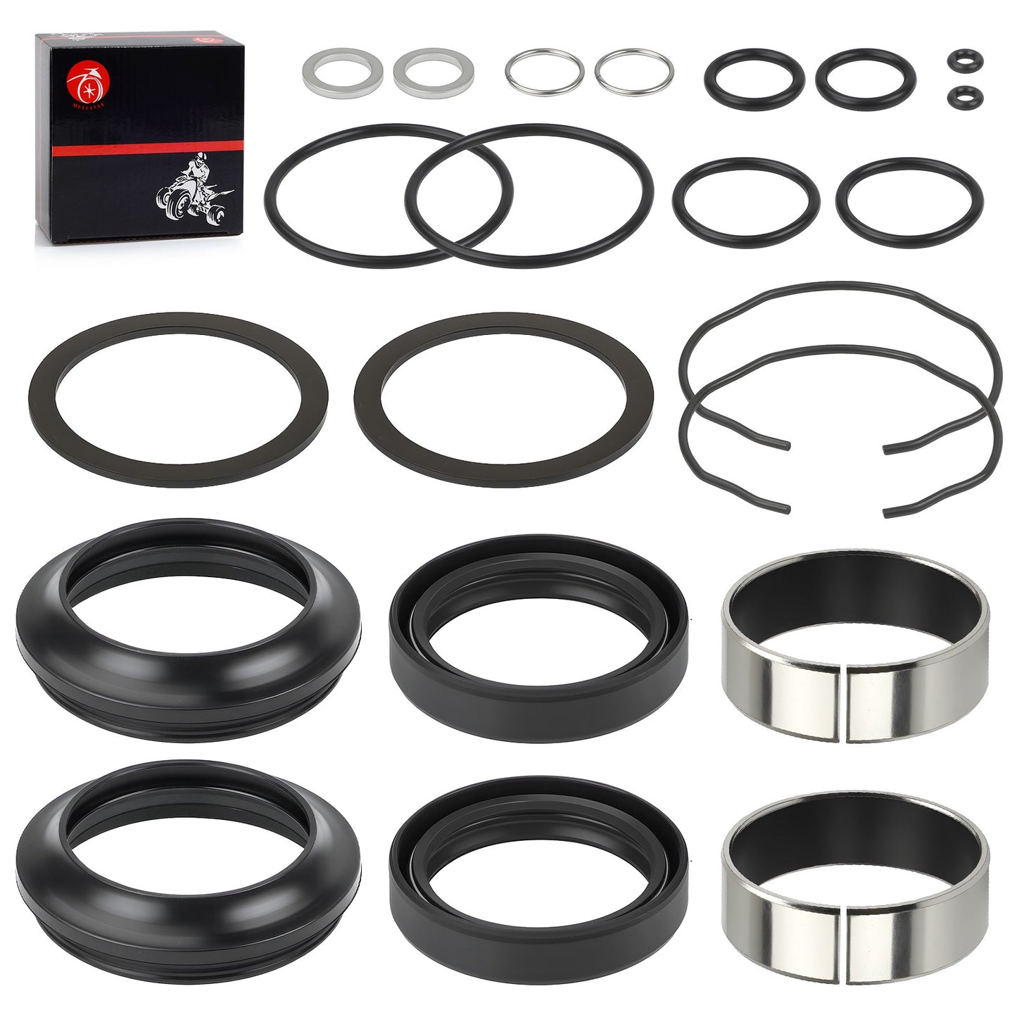 Fork Bushings and Seals Kit for Suzuki GSXR600 GSXR750 (2004–2005)