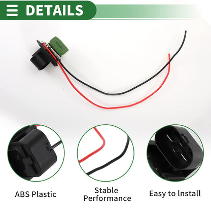 HVAC Blower Motor Resistor No. 13360890 for Chevrolet Cruze, Verano (2011–2016)