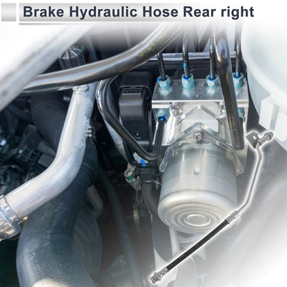 Brake Hydraulic Hose for Hyundai Santa Fe (2007–2012) No. 58738-0Q000