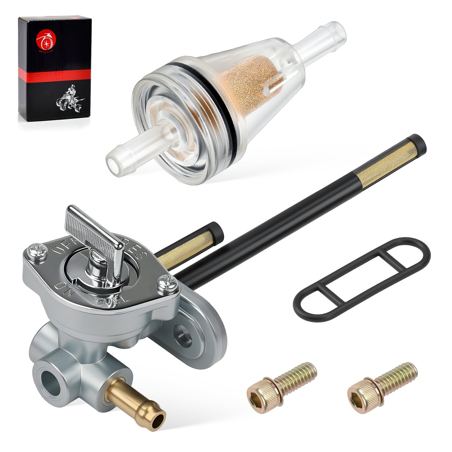 Petcock Fuel Shutoff Valve for Polaris 300 400L 2X4 4X4