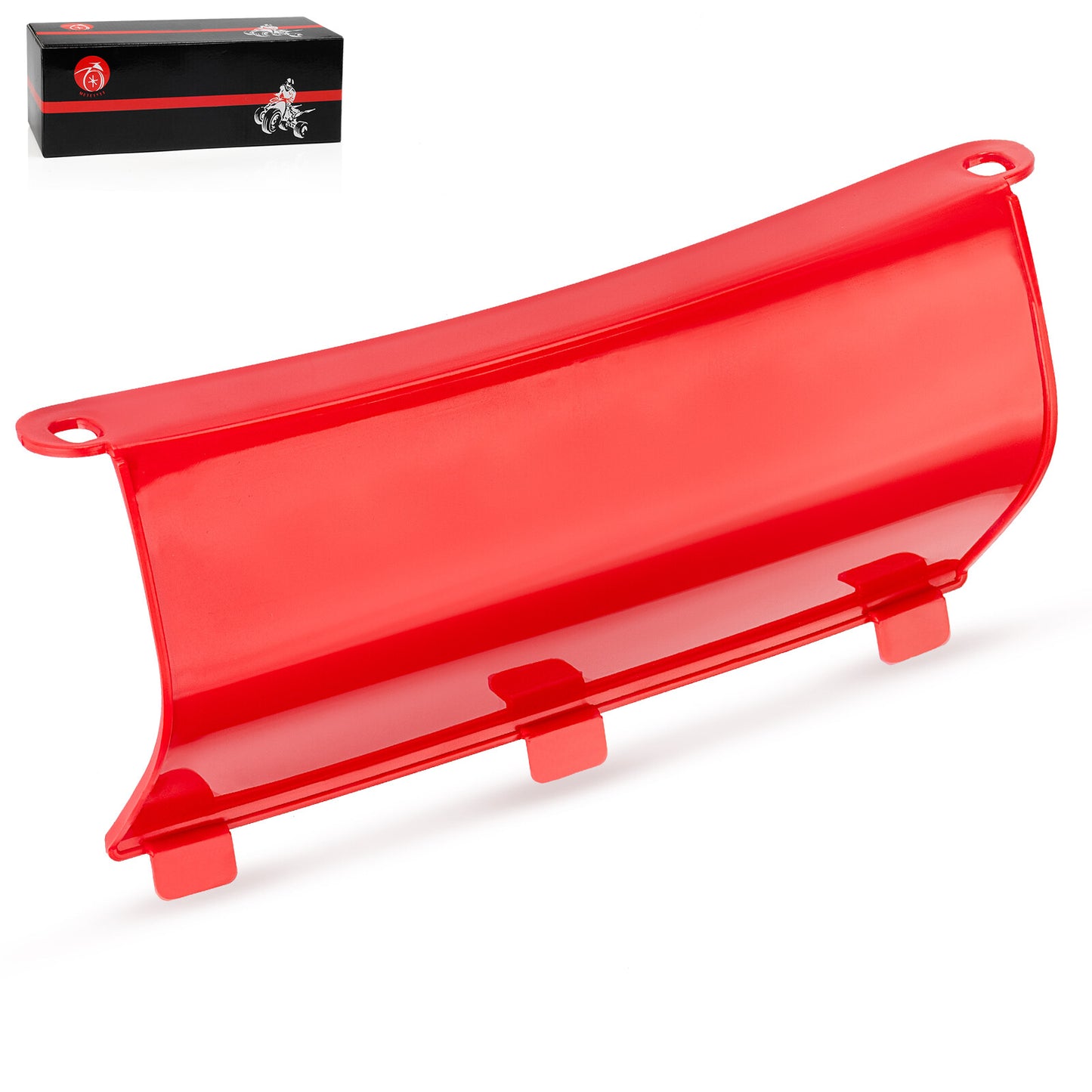 Rear Fender Battery Cover for Honda Rancher 350 (2000–2003) Red