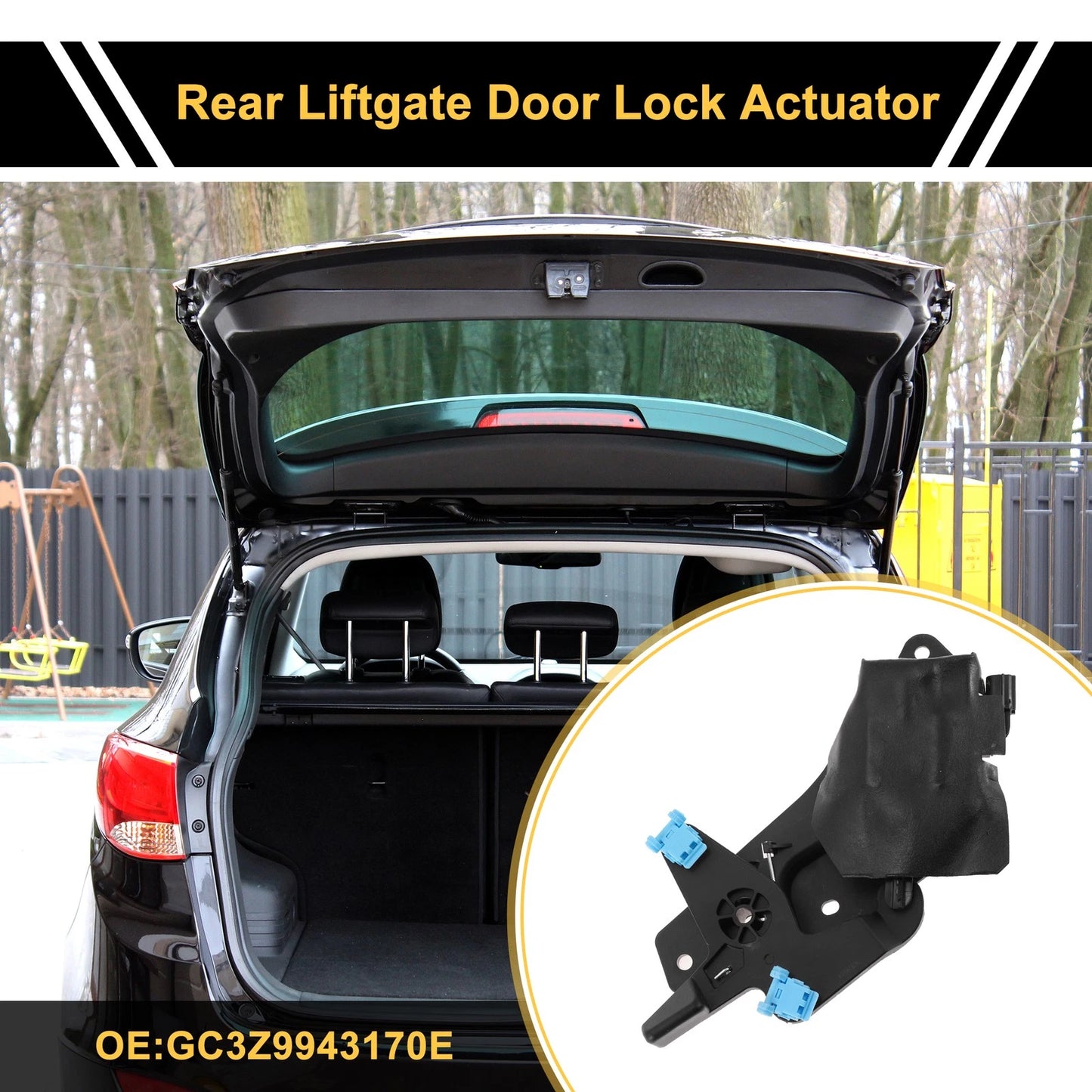 Rear Liftgate Door Lock Actuator for Ford F-150 F-250 F-350 (2017–2023) No.GC3Z9943170E