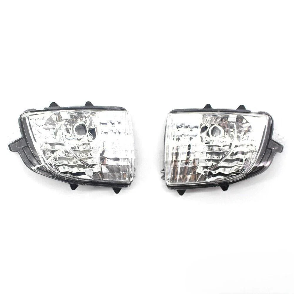 2 x Front Wing Mirror Turn Signal Light Indicator Lamp Lens Pair for Volvo XC70/90 (2007–2014)
