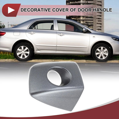 Front Left Door Handle for Audi A6 C7 (2011–2018) 4H1837879 Gray ABS