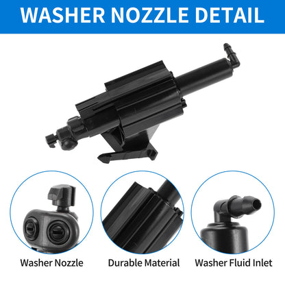 Front Driver Side Headlight Washer Nozzle for Ford Focus (2012–2018) No.BM5113L015AC