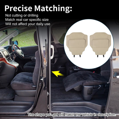 Leather Anti Kick Pad Sticker for Toyota Vellfire Alphard 40 (2015–2020)