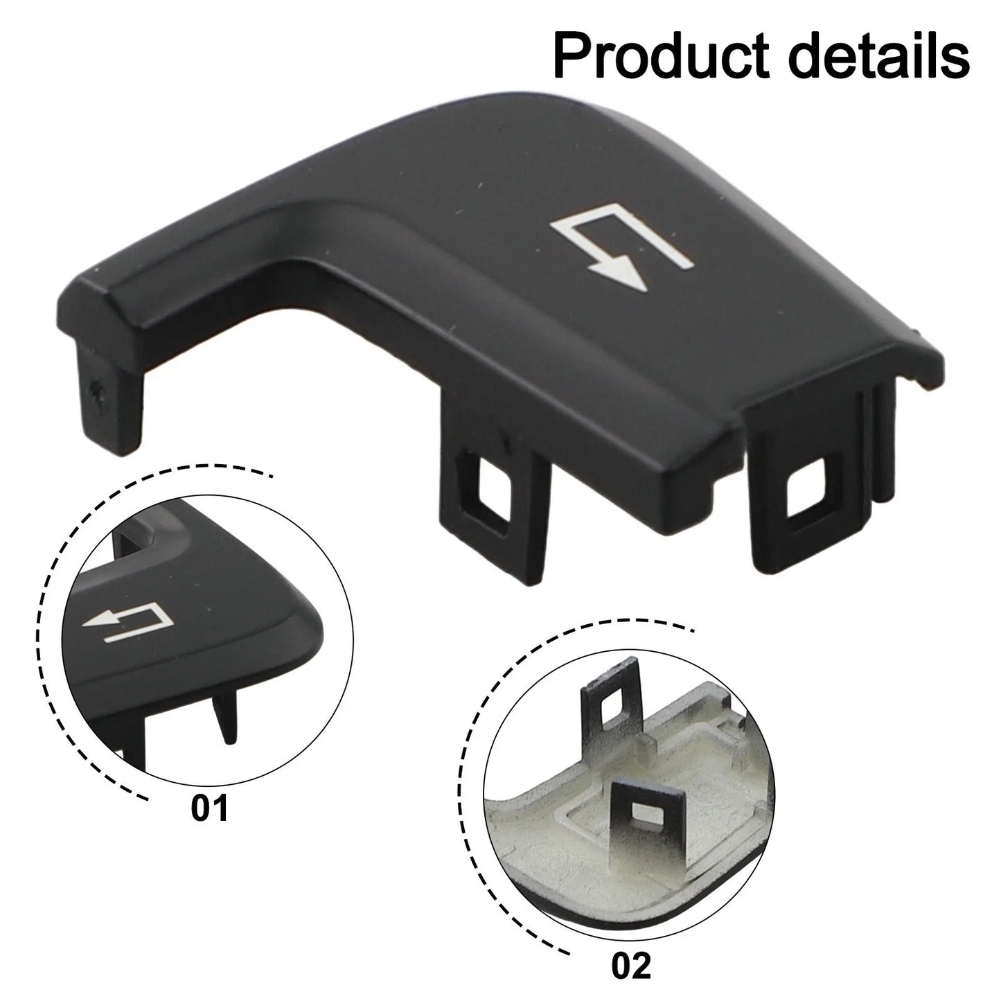 Steering Wheel Button Cover Set for Mercedes-Benz Cars