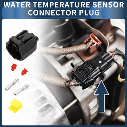 2 Pin Water Temperature Sensor Connector Plug for Honda