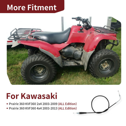 Throttle Cable for Kawasaki Prairie 360 (2003–2013)