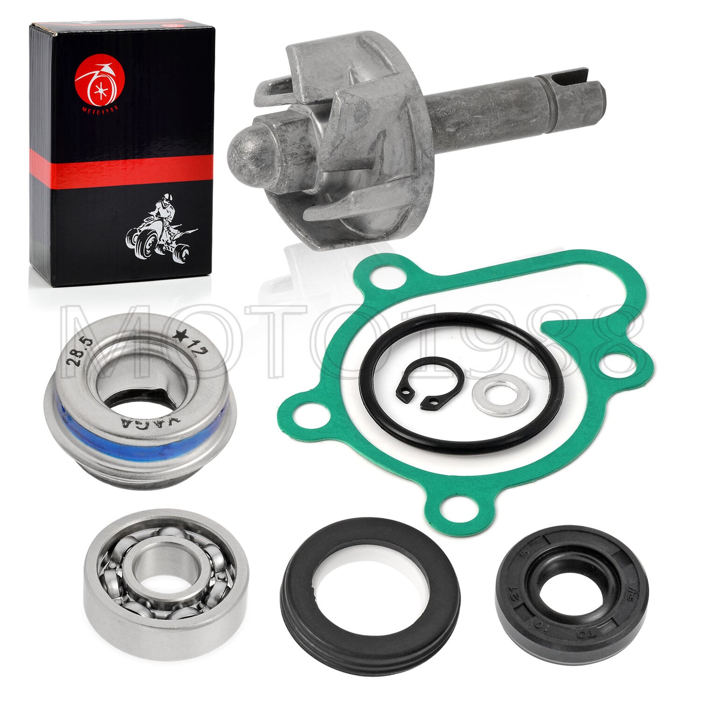Water Pump Rebuild Kit for Yamaha Kodiak 400 (2000–2006)