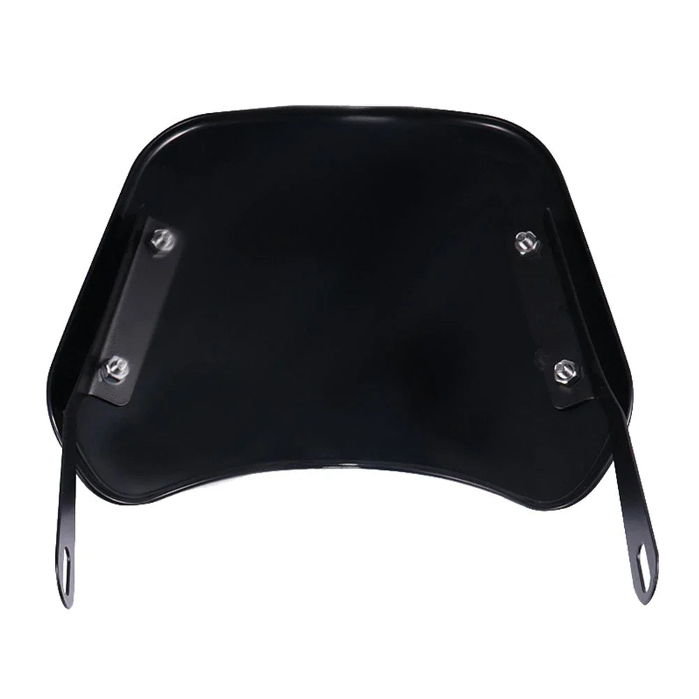 5-7'' Round Headlight Windscreen for Universal Fit Motor Black