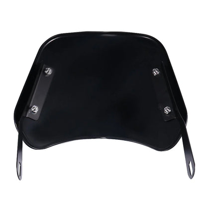 5-7'' Round Headlight Windscreen for Universal Fit Motor Black