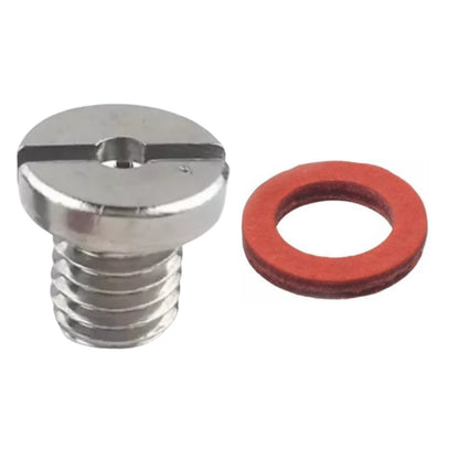Set of 2 Gearbox Drain Fill Oil Screws for Yamaha Outboard