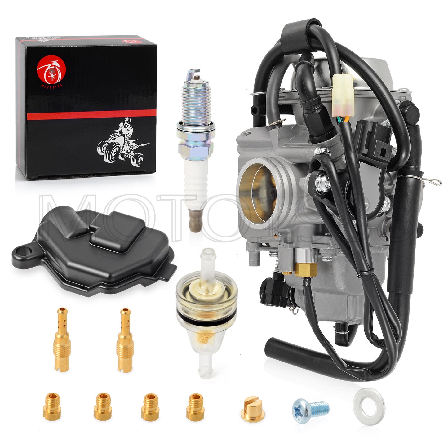 Carburetor & Insulator Intake Boot for Honda Foreman 500 (2005–2016)