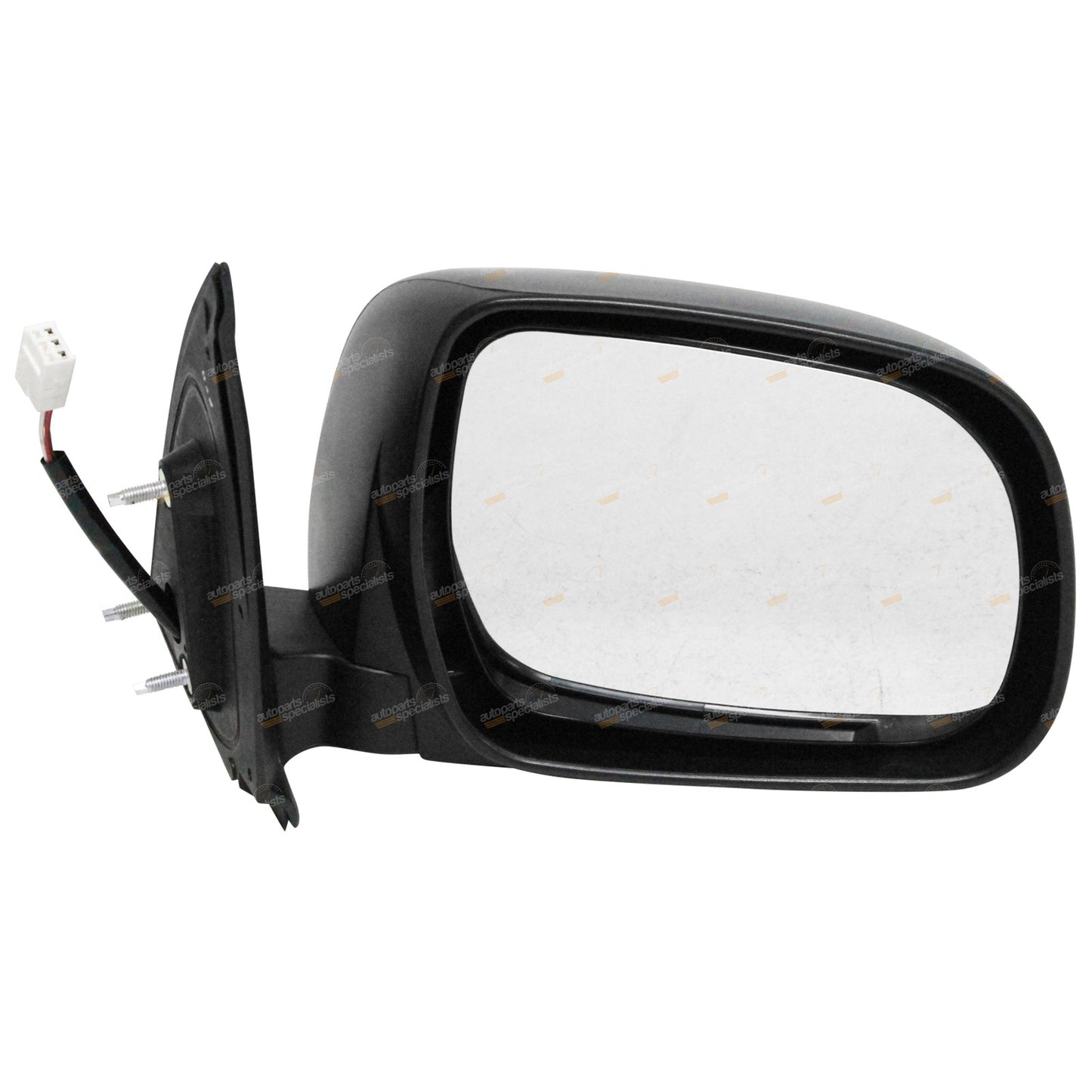 RH Black Electric Side Door Mirror for Toyota Hilux (2005–2010)