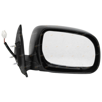 RH Black Electric Side Door Mirror for Toyota Hilux (2005–2010)
