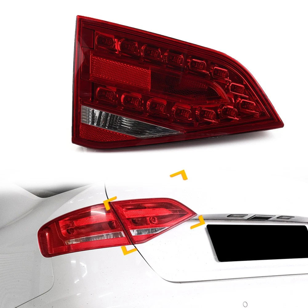 Front Lower Bumper Grille Fog Light Grill Cover with Chrome Trim for Audi A6 (2012–2018)