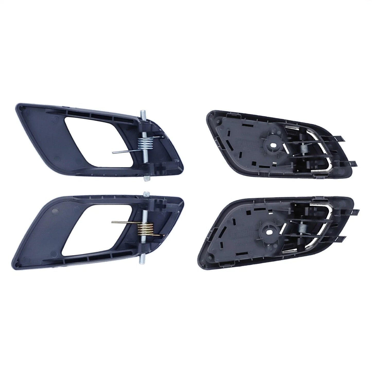 Door Handle 4x Front/Rear Left+Right Inner Black for Ford Ranger & BT50 (2011–2019)