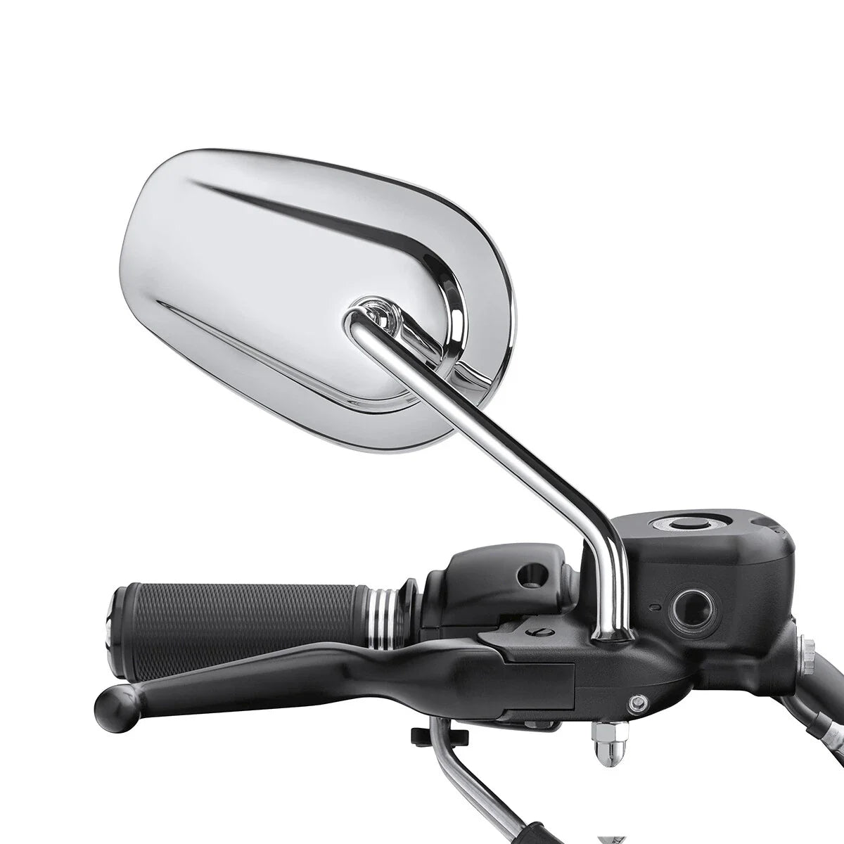Chrome Rear View Mirrors for Harley Davidson Touring Road King Electra Glide (2009-2023)