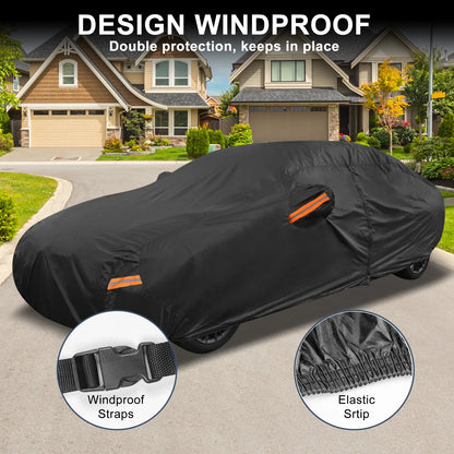 Waterproof Aluminum Film Car Cover for Hyundai Elantra Sedan