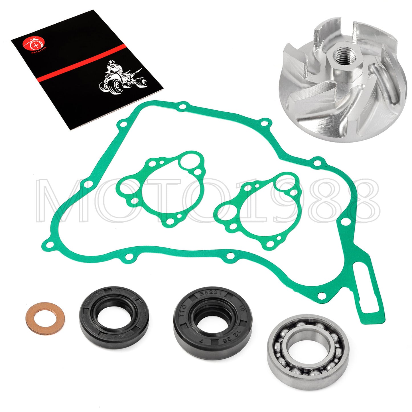 Water Pump Rebuild Kit for Honda CR125R (1990–2004)