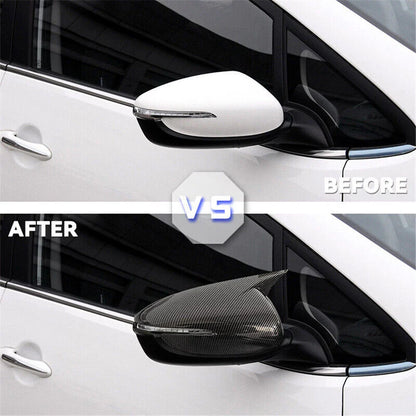 Rearview Side Mirror Covers for 13-18 Kia Forte K3 (2013-2018)