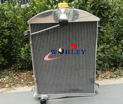 56MM Core Aluminum Radiator & Fan for Ford Model A (1930-1931)