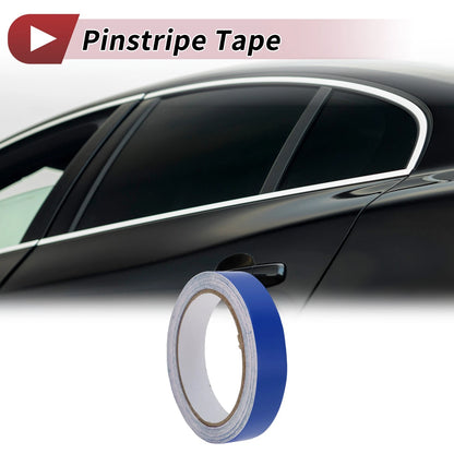 Pinstripe Tape 25mm x 10m for Car Motorcycle Boat Matte Deep Blue (1 Pc)