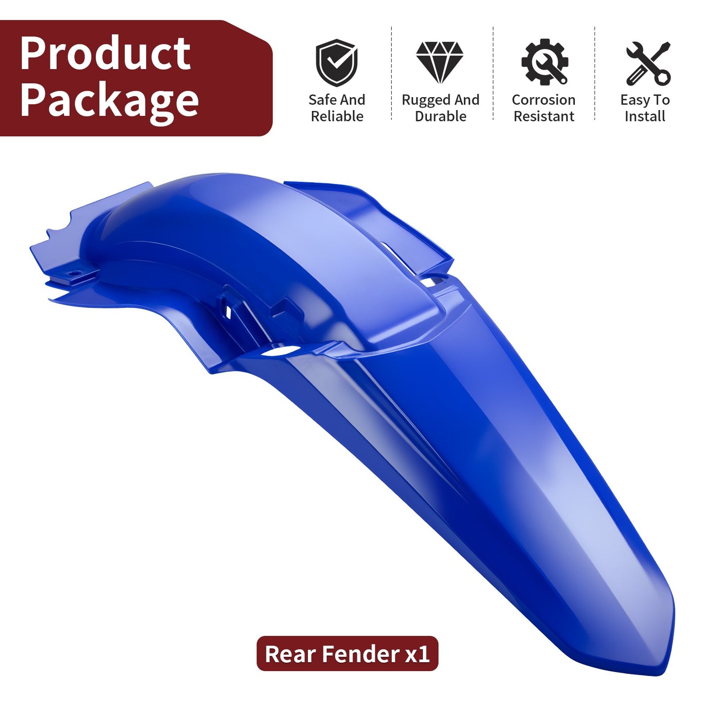 Rear Fender for Yamaha TTR230 (2005–2024)