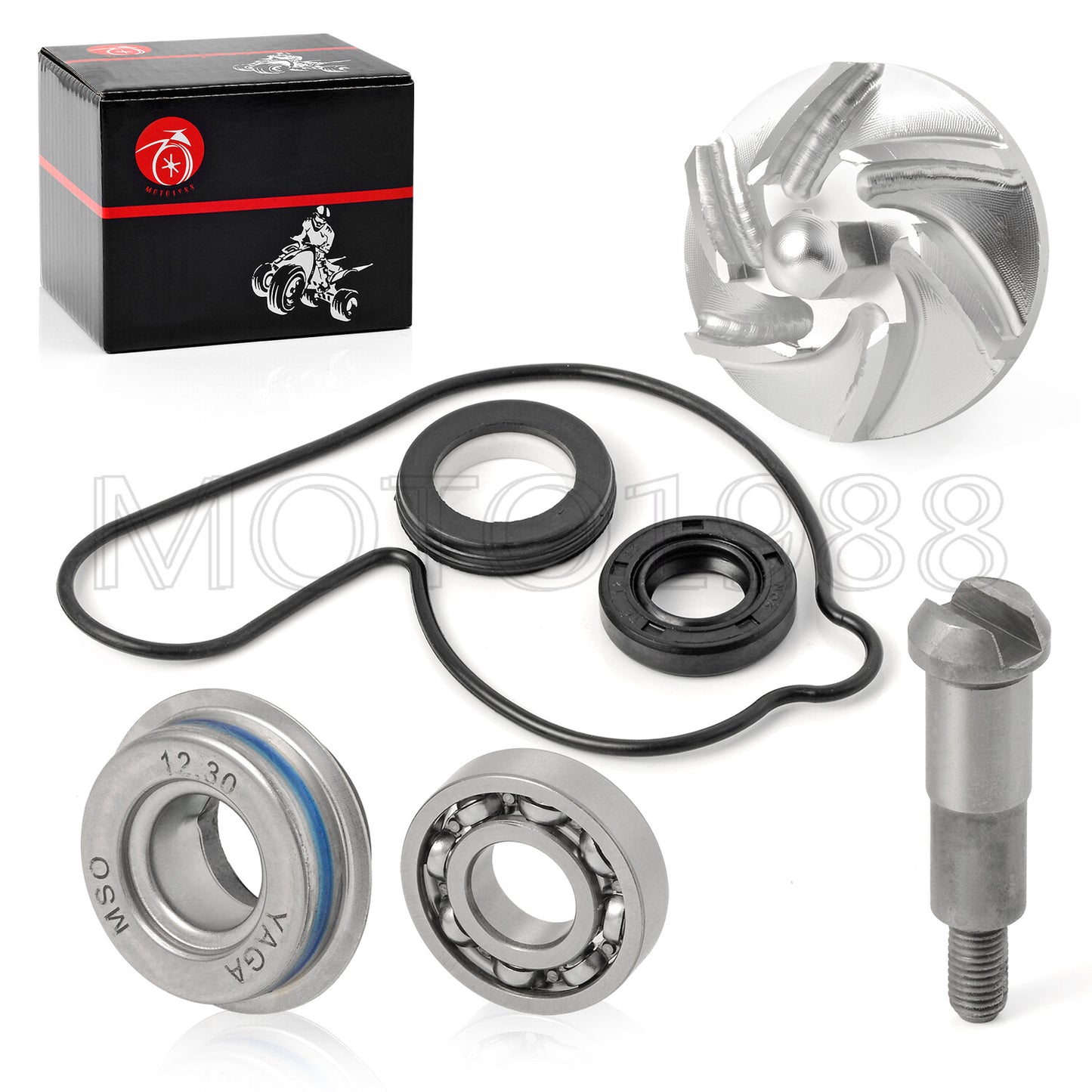Water Pump Seal Repair Kit for Honda TRX450R TRX450ER (2004–2014)