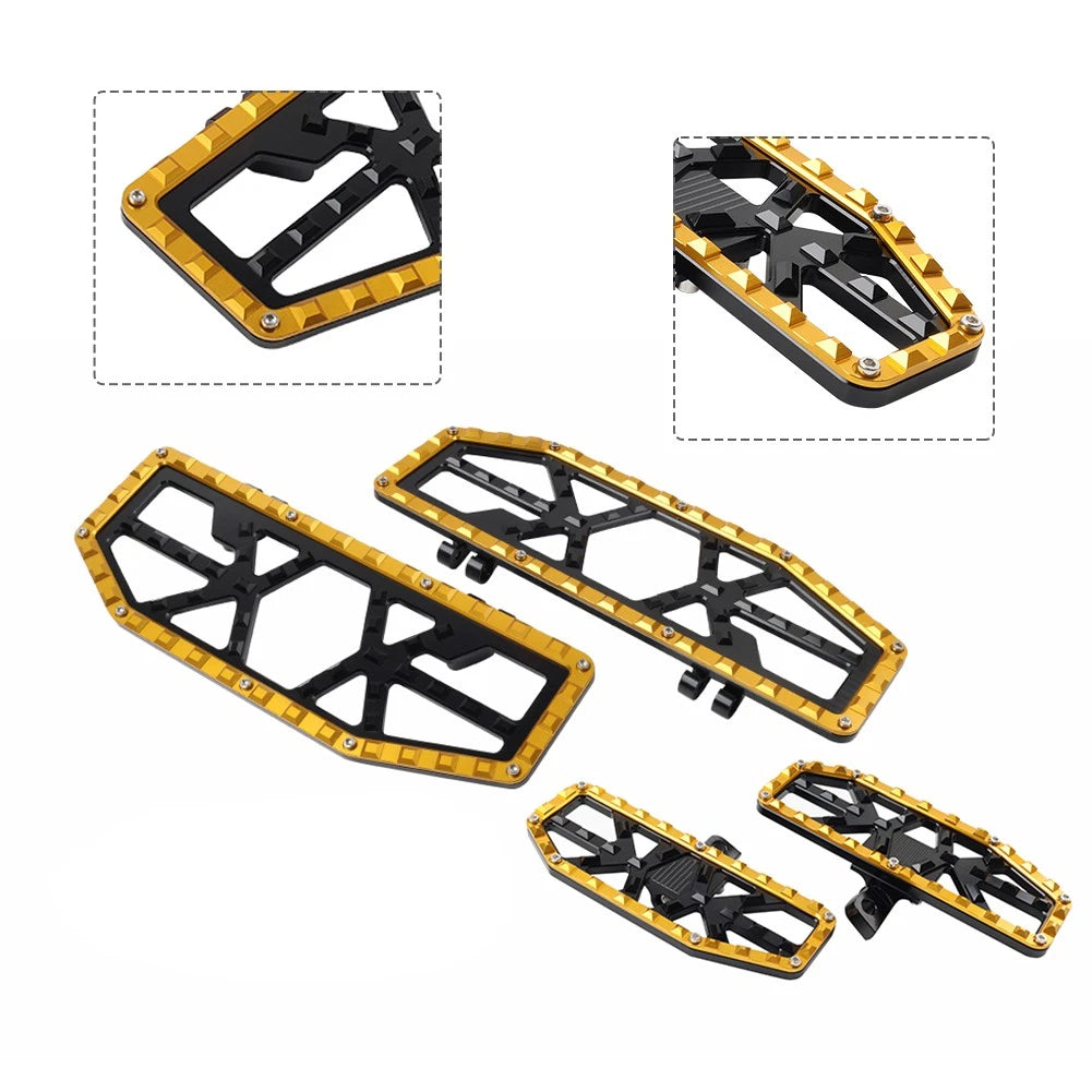 2X Rear Passenger Footpeg Mount Bracket for Harley Electra Glide, Road King (1993–Present)