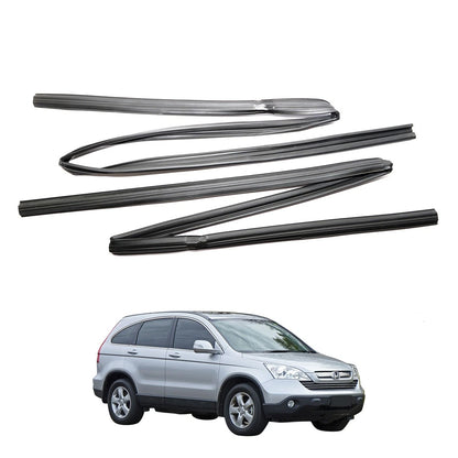 Set of 2 Rear Door Glass Run Channel Seals for Honda CR-V (2007–2011)
