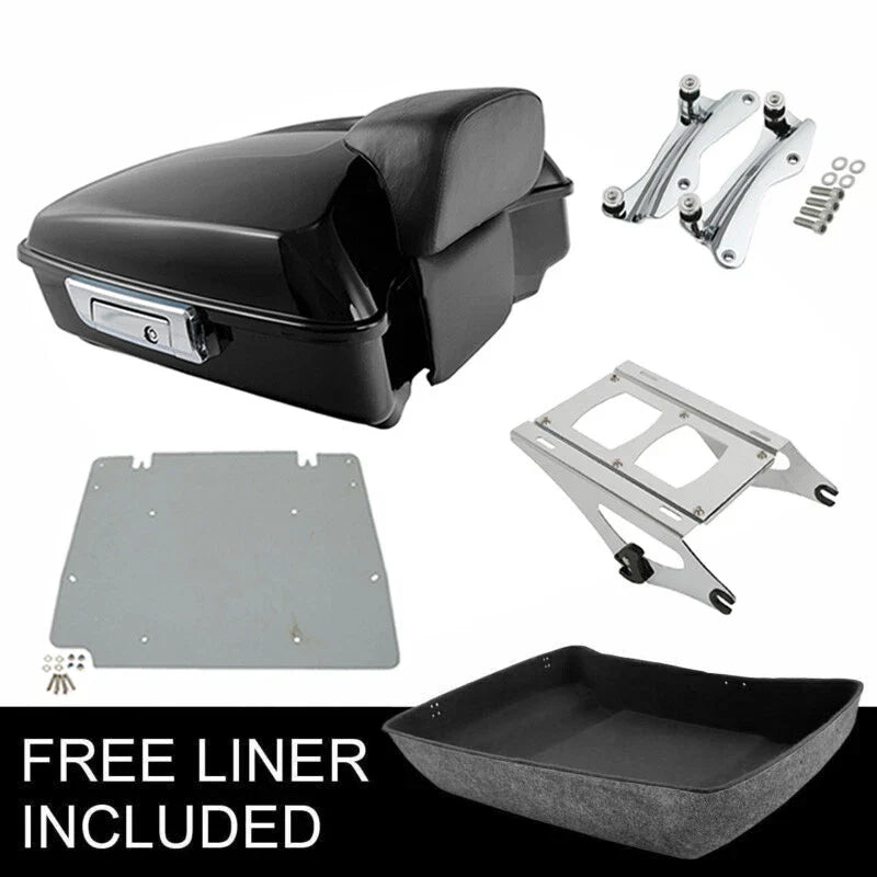 Trunk Luggage Pad Mount Docking Plate for Harley Road Glide (2014-2025)