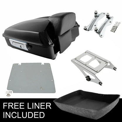 Trunk Luggage Pad Mount Docking Plate for Harley Road Glide (2014-2025)