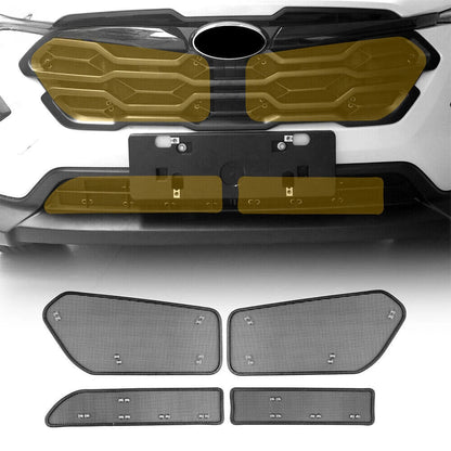 Insect Net Cover Black Stainless Steel 4Pcs for Subaru Crosstrek (2024–2024)