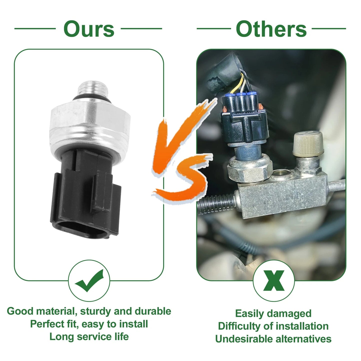 A/C Pressure Switch Sensor for Hyundai Sonata (2004–2024) 42CP810/42CP812