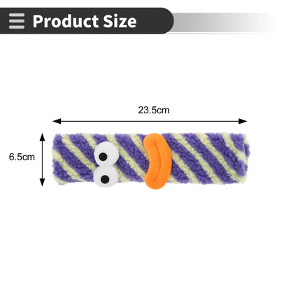 Set of 2 Purple Seat Belt Cover Pads for Universal Fit (23.5cm)