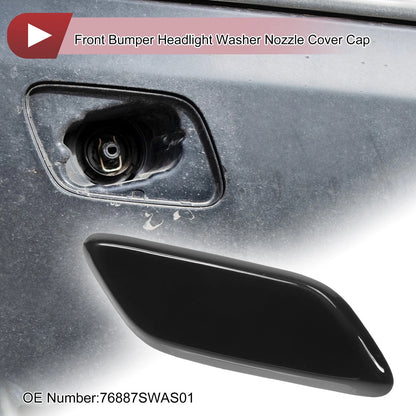Front Right Washer Nozzle Cover Cap for Honda CR-V (2009–2011) Black