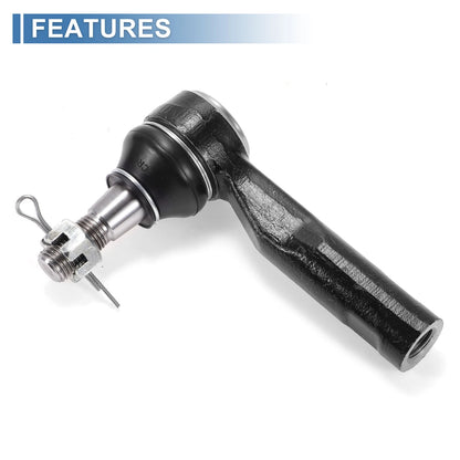 2X Front Outer Tie Rod End Links for Chevrolet Colorado (2006–2007) & GMC Canyon (2006–2007)