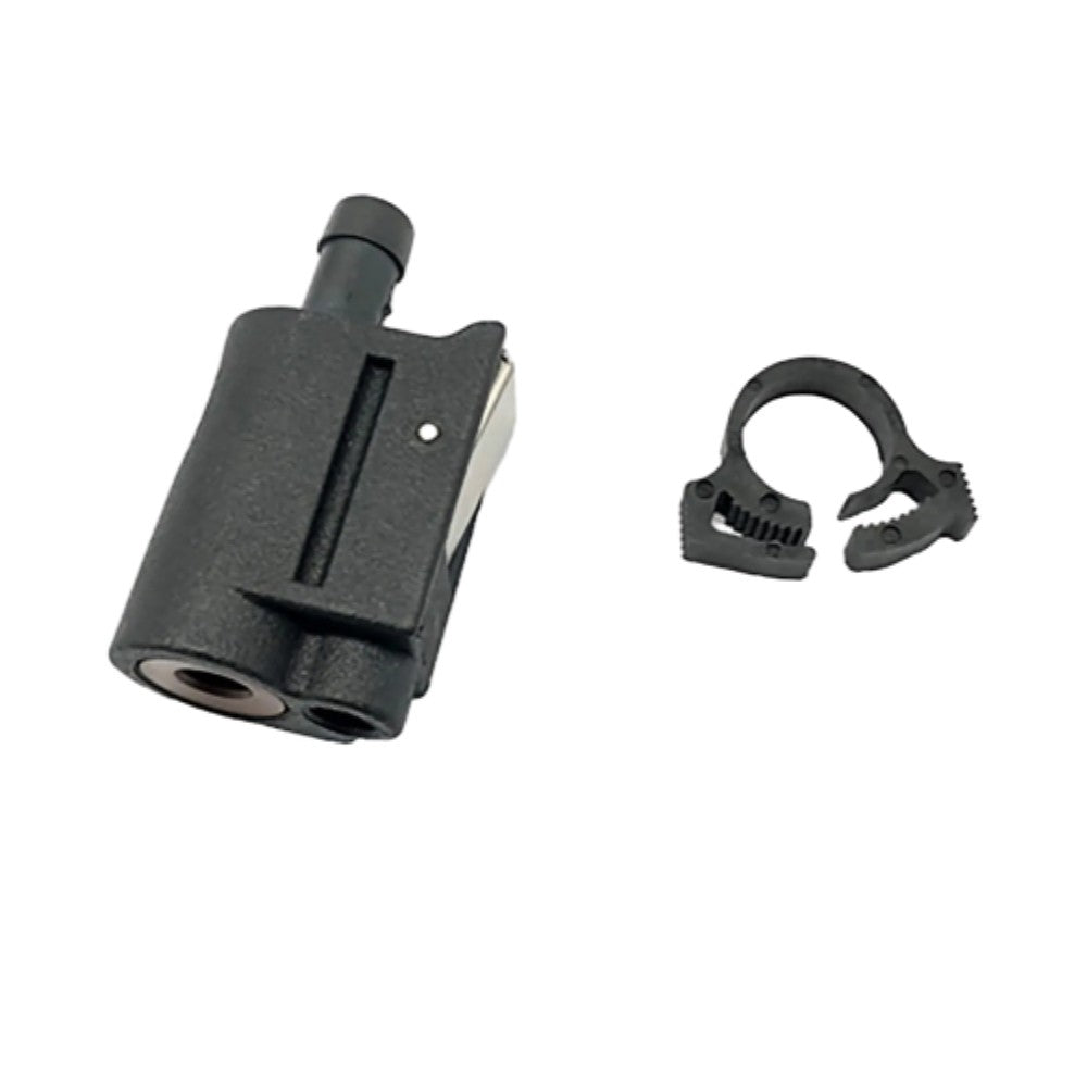 Fuel Tank End Connector & Clip for Quicksilver Outboard (13563Q7)