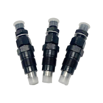 3 Pieces Fuel Injector Set for Branson Tractor 2910, 3110, 2810