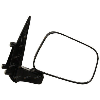 Pair of Black Sail Mount Door Mirrors for Toyota Hilux (1995–2005)