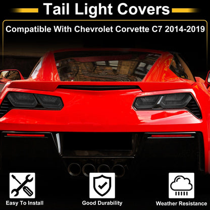 Tail Light Cover Trim for Chevrolet Corvette C7 (2014–2019)