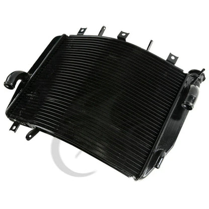 Black Radiator Engine Cooler for Kawasaki Ninja ZX6R ZX636 ZX6RR (2005-2006)