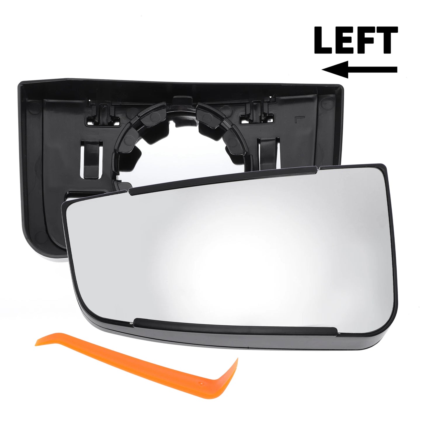 Lower Left Side Mirror Glass Replacement for Chevy