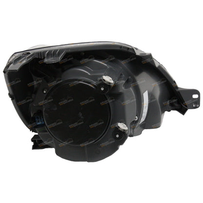 Set of 2 Black Headlights for Ford Fiesta WQ (2005–2008)