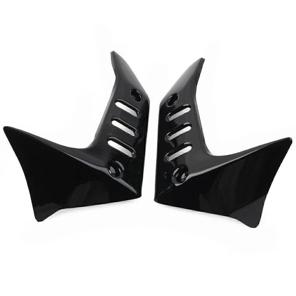Motorcycle Fairing Side Cover Kit ABS Black for Kawasaki Z750 (2004-2007)