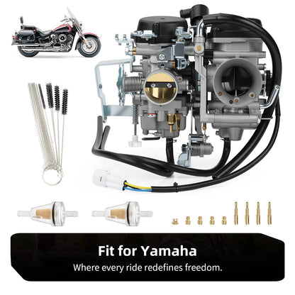 Carburetor with Fuel Filter for Yamaha V Star 1100 Classic (2000–2005)