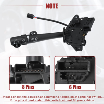 Turn Signal Switch for Cadillac (No. 12450067)